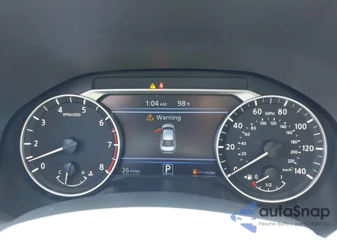 2025 Nissan Altima Sv Awd z USA, uszkodzony, nr VIN 1N4BL4DW0SN371077